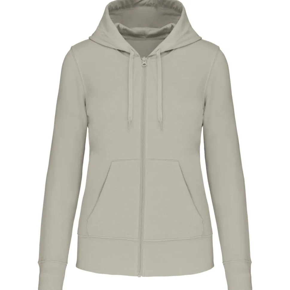 Kariban K4031 - Sweat-shirt écoresponsable zippé à capuche femme