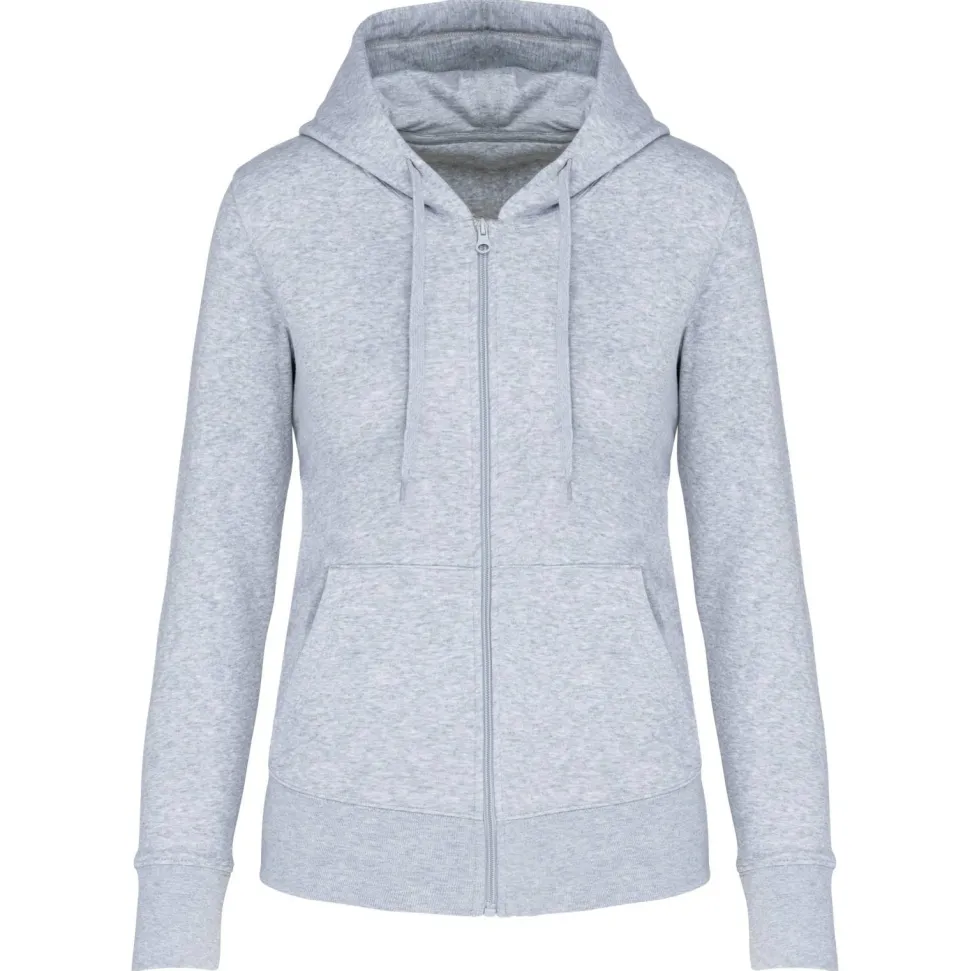 Kariban K4031 - Sweat-shirt écoresponsable zippé à capuche femme