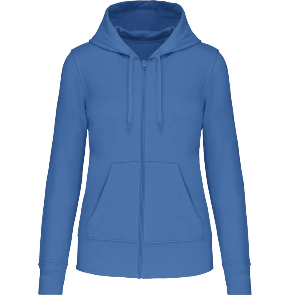 Kariban K4031 - Sweat-shirt écoresponsable zippé à capuche femme
