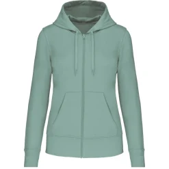 Kariban K4031 - Sweat-shirt écoresponsable zippé à capuche femme