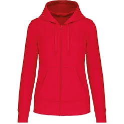Kariban K4031 - Sweat-shirt écoresponsable zippé à capuche femme