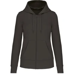 Kariban K4031 - Sweat-shirt écoresponsable zippé à capuche femme