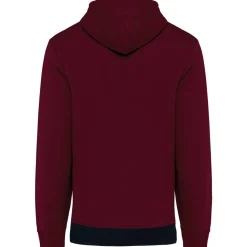 Kariban K4016 - Sweat-shirt tricolore à capuche unisexe