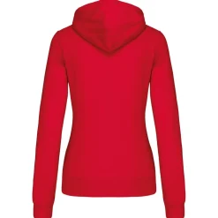Kariban K467 - Sweat-shirt zippé capuche contrastée femme