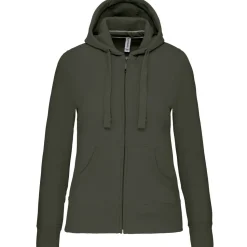 Kariban K464 - Sweat-shirt zippé capuche femme