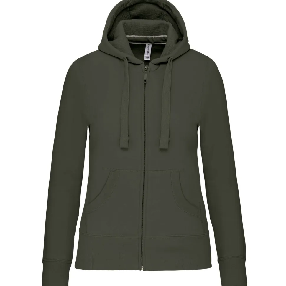 Kariban K464 - Sweat-shirt zippé capuche femme