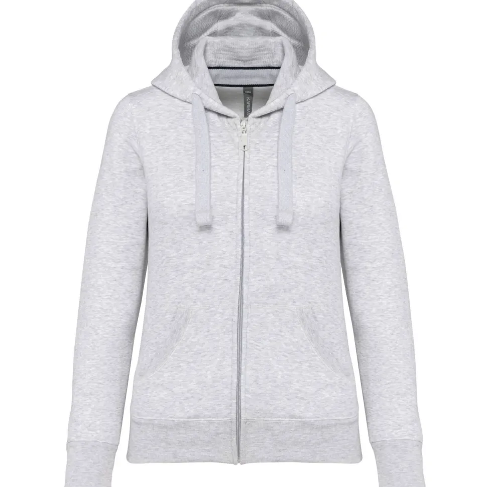 Kariban K464 - Sweat-shirt zippé capuche femme