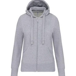 Kariban K464 - Sweat-shirt zippé capuche femme