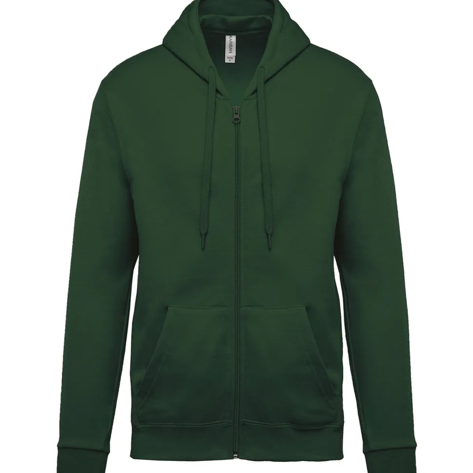 Kariban K479 - Sweat-shirt zippé capuche