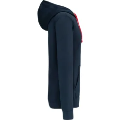 Kariban K466 - Sweat-shirt zippé capuche contrastée