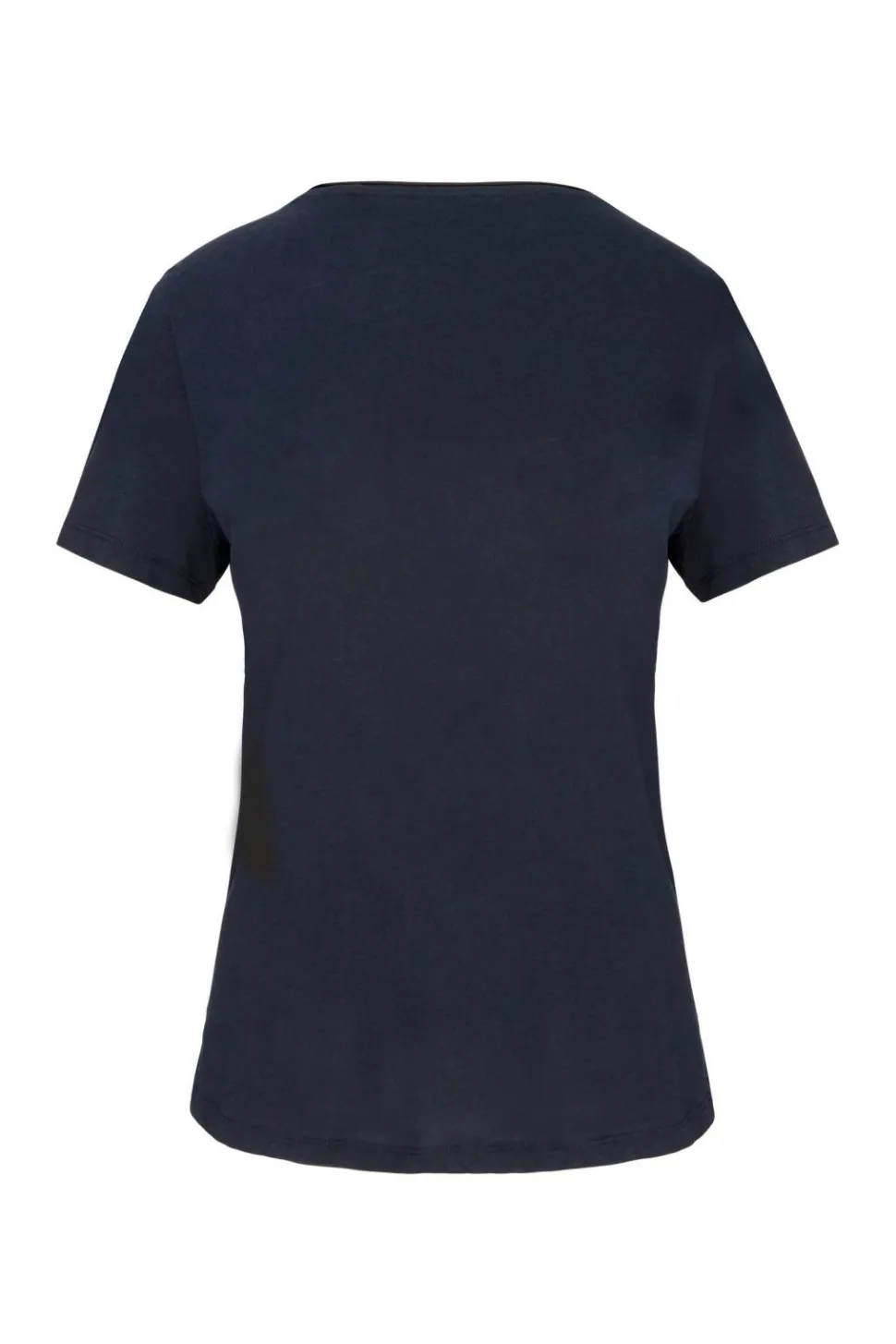 Kariban K399 - T-shirt Bio col à bords francs manches courtes femme