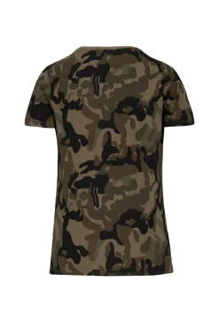 Kariban K3031 - T-shirt camo manches courtes femme