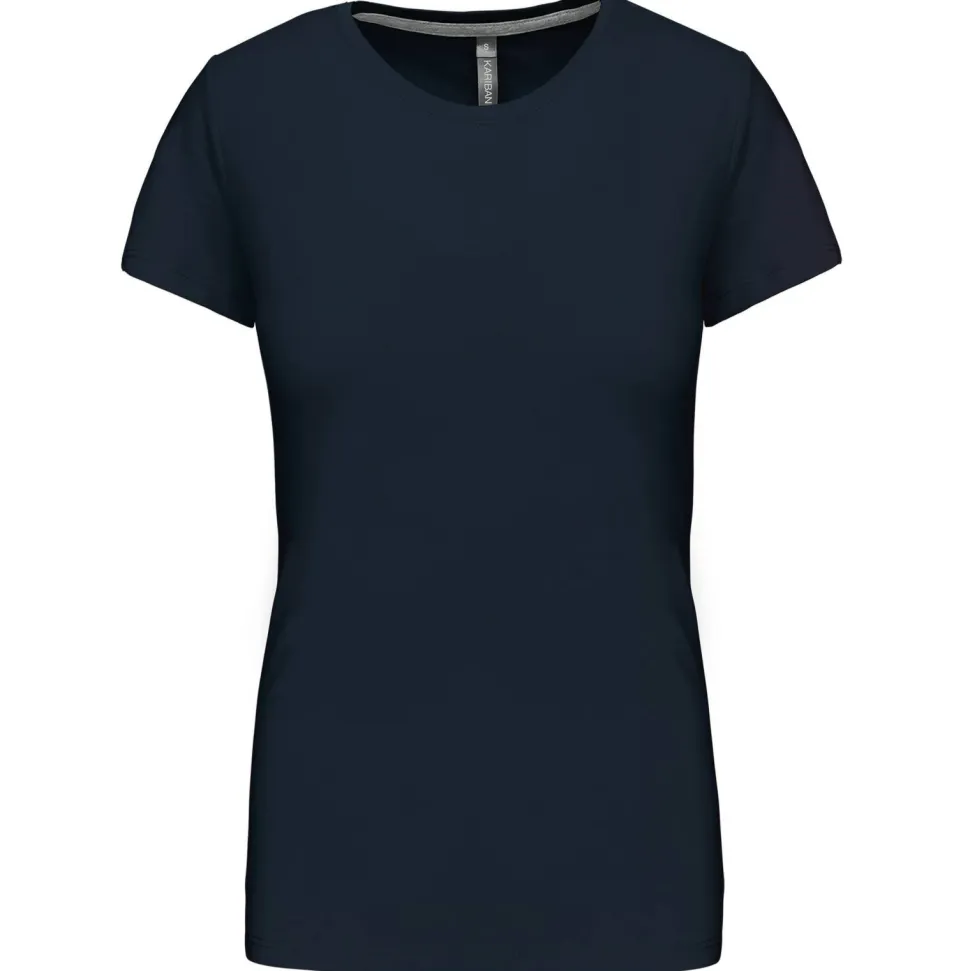 Kariban K380 - T-SHIRT COL ROND MANCHES COURTES FEMME