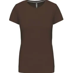 Kariban K380 - T-SHIRT COL ROND MANCHES COURTES FEMME