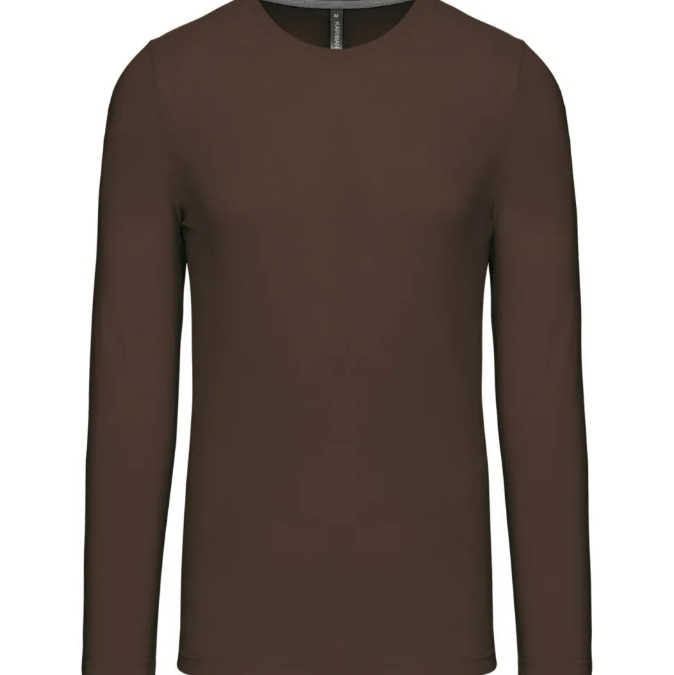 Kariban K359 - T-SHIRT COL ROND MANCHES LONGUES