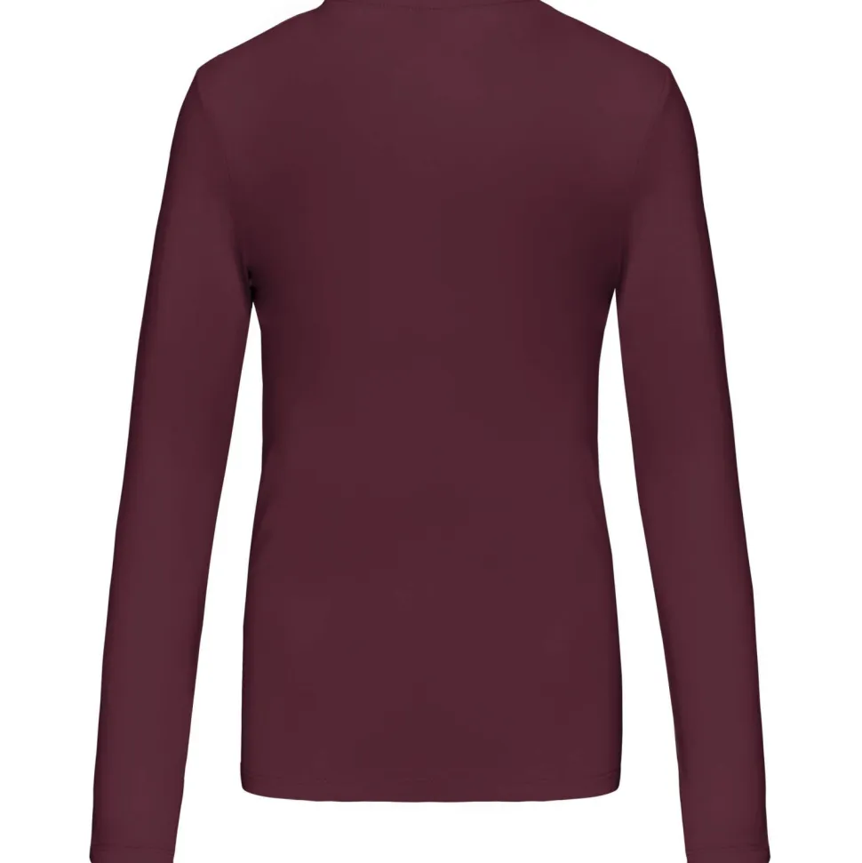 Kariban K383 - T-SHIRT COL ROND MANCHES LONGUES FEMME