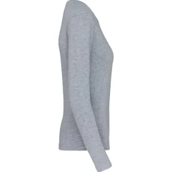 Kariban K383 - T-SHIRT COL ROND MANCHES LONGUES FEMME