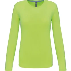 Kariban K383 - T-SHIRT COL ROND MANCHES LONGUES FEMME