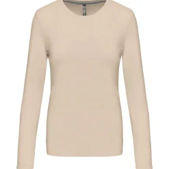 Kariban K383 - T-SHIRT COL ROND MANCHES LONGUES FEMME