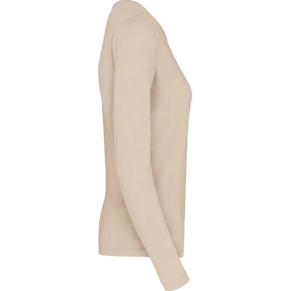 Kariban K383 - T-SHIRT COL ROND MANCHES LONGUES FEMME