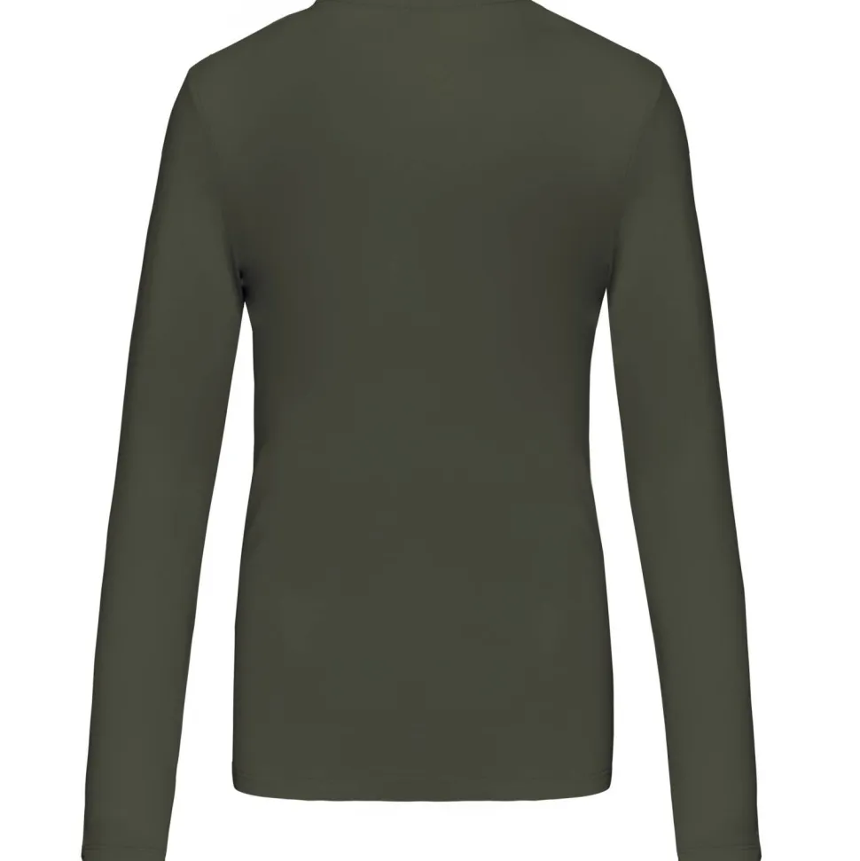 Kariban K383 - T-SHIRT COL ROND MANCHES LONGUES FEMME