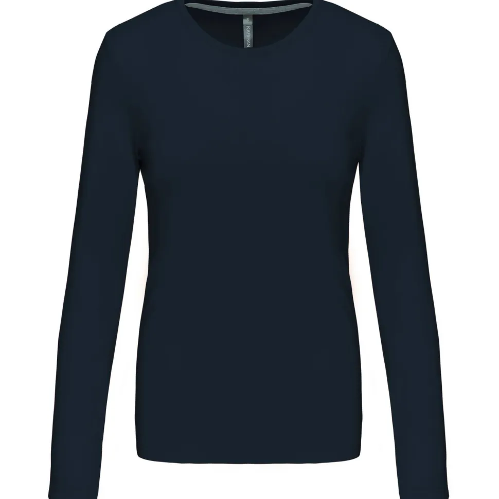 Kariban K383 - T-SHIRT COL ROND MANCHES LONGUES FEMME