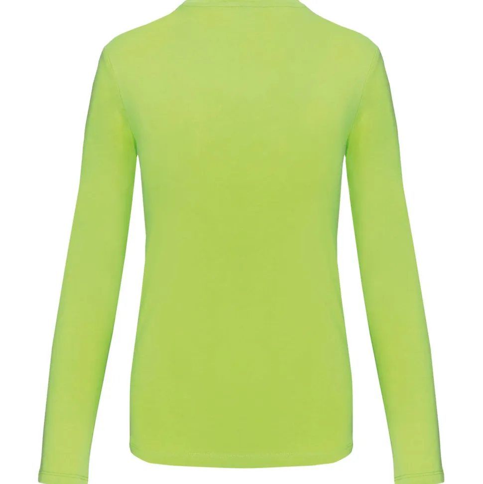 Kariban K383 - T-SHIRT COL ROND MANCHES LONGUES FEMME