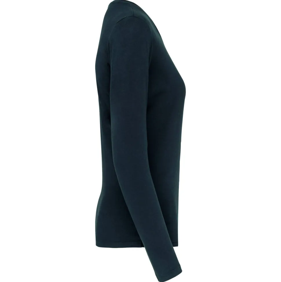 Kariban K383 - T-SHIRT COL ROND MANCHES LONGUES FEMME