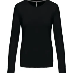 Kariban K383 - T-SHIRT COL ROND MANCHES LONGUES FEMME