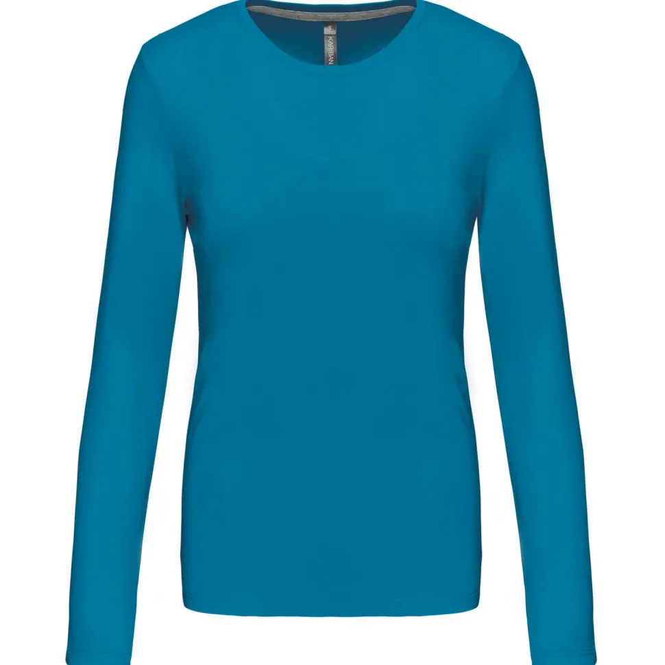 Kariban K383 - T-SHIRT COL ROND MANCHES LONGUES FEMME