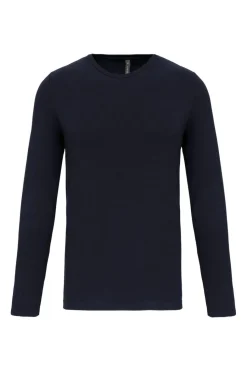Kariban K3016 - T-shirt col rond manches longues homme