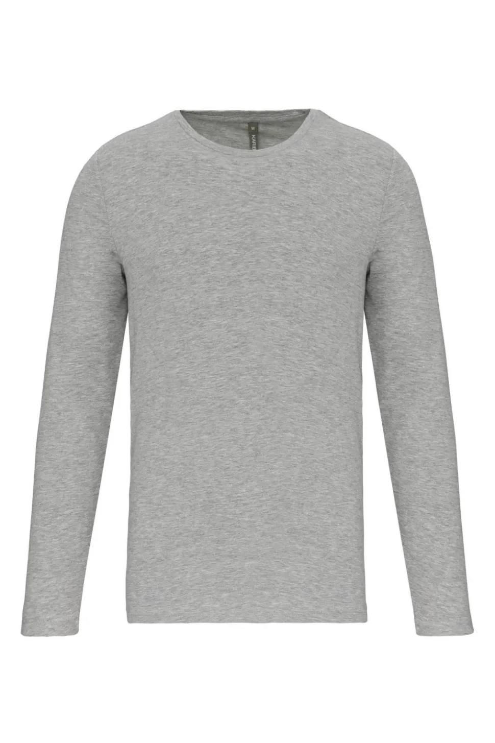 Kariban K3016 - T-shirt col rond manches longues homme