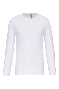 Kariban K3016 - T-shirt col rond manches longues homme