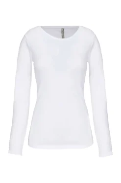 Kariban K3017 - T-shirt col rond manches longues femme