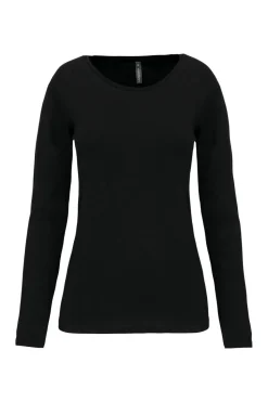 Kariban K3017 - T-shirt col rond manches longues femme