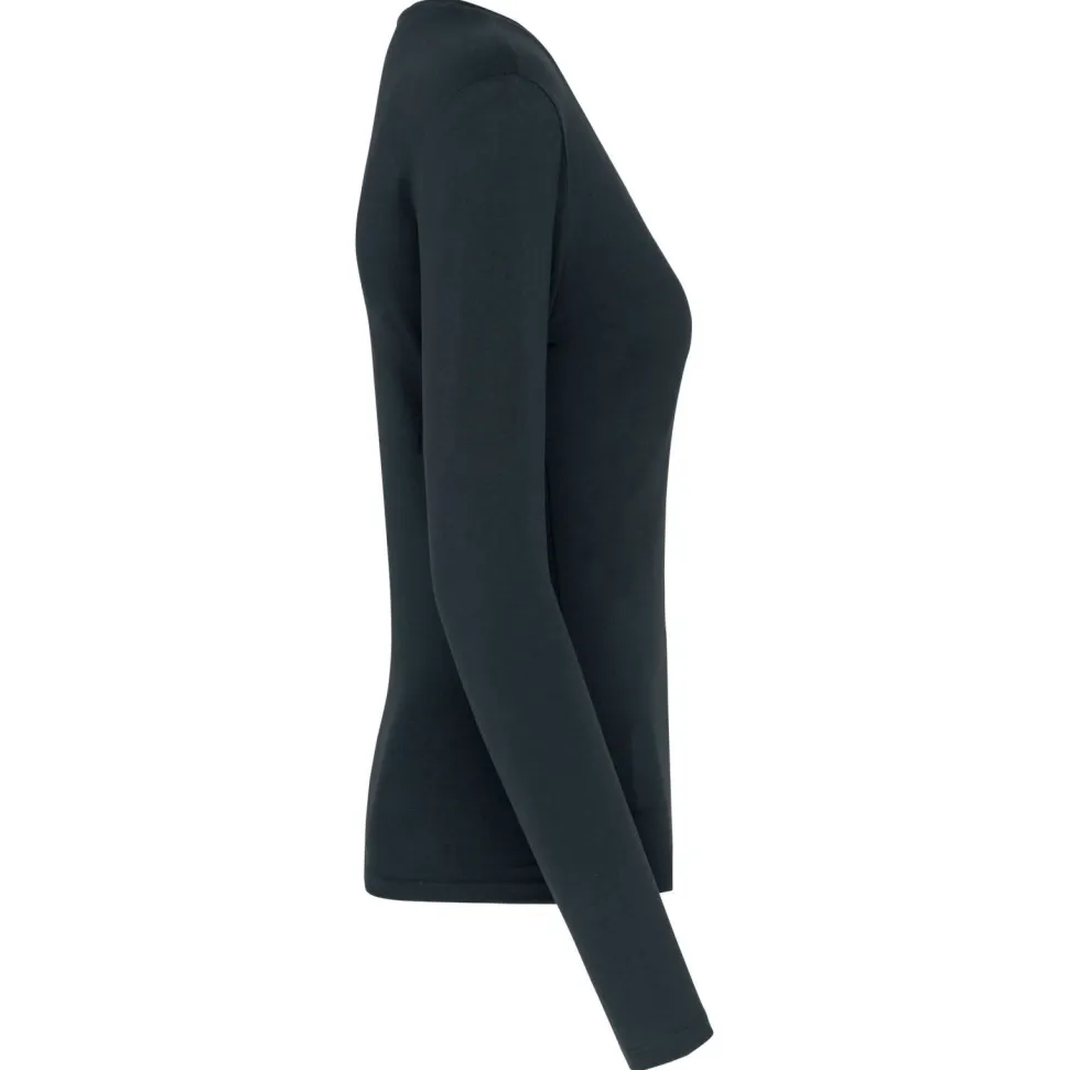 Kariban K382 - T-SHIRT COL V MANCHES LONGUES FEMME
