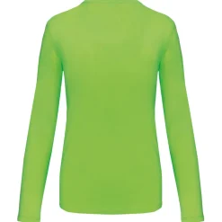 Kariban K382 - T-SHIRT COL V MANCHES LONGUES FEMME