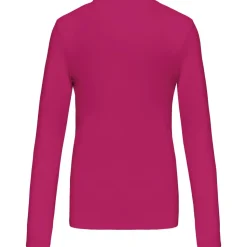 Kariban K382 - T-SHIRT COL V MANCHES LONGUES FEMME