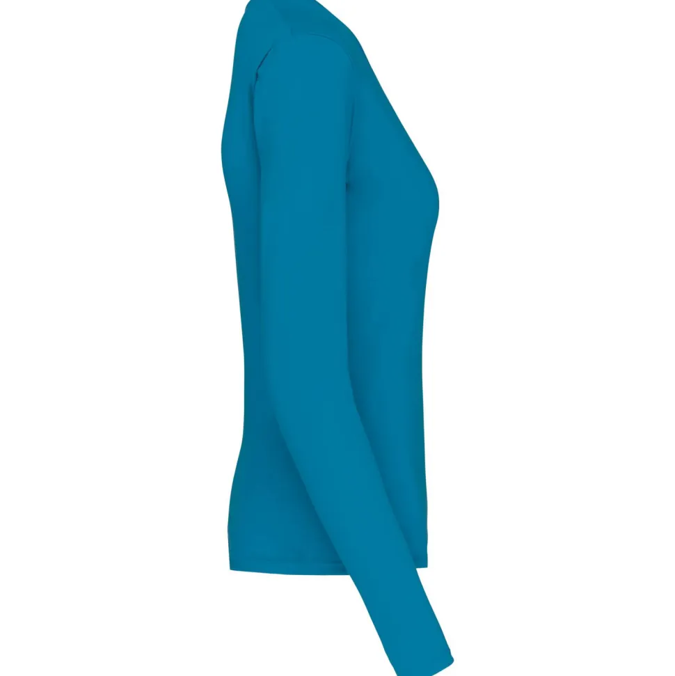 Kariban K382 - T-SHIRT COL V MANCHES LONGUES FEMME