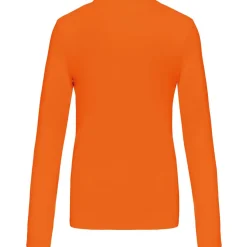 Kariban K382 - T-SHIRT COL V MANCHES LONGUES FEMME