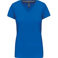Kariban K381 - T-SHIRT COL V MANCHES COURTES FEMME