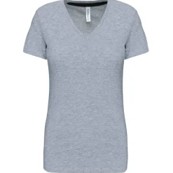 Kariban K381 - T-SHIRT COL V MANCHES COURTES FEMME