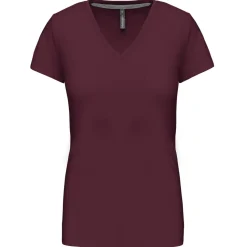 Kariban K381 - T-SHIRT COL V MANCHES COURTES FEMME