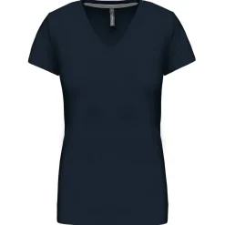 Kariban K381 - T-SHIRT COL V MANCHES COURTES FEMME