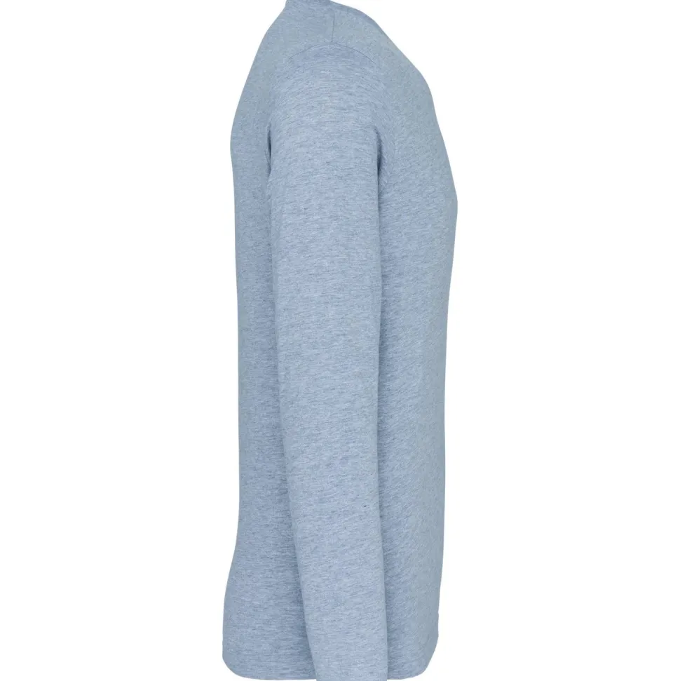 Kariban K358 - T-SHIRT COL V MANCHES LONGUES