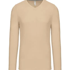 Kariban K358 - T-SHIRT COL V MANCHES LONGUES