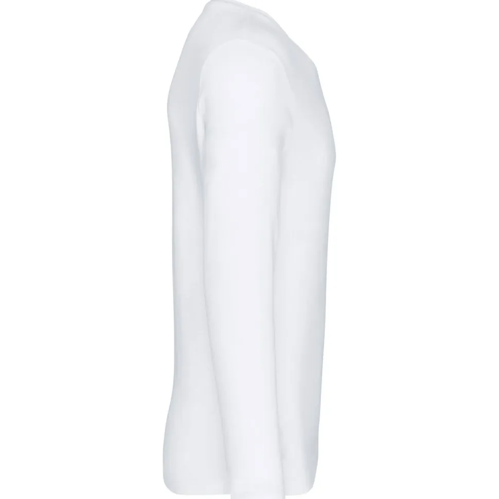 Kariban K358 - T-SHIRT COL V MANCHES LONGUES