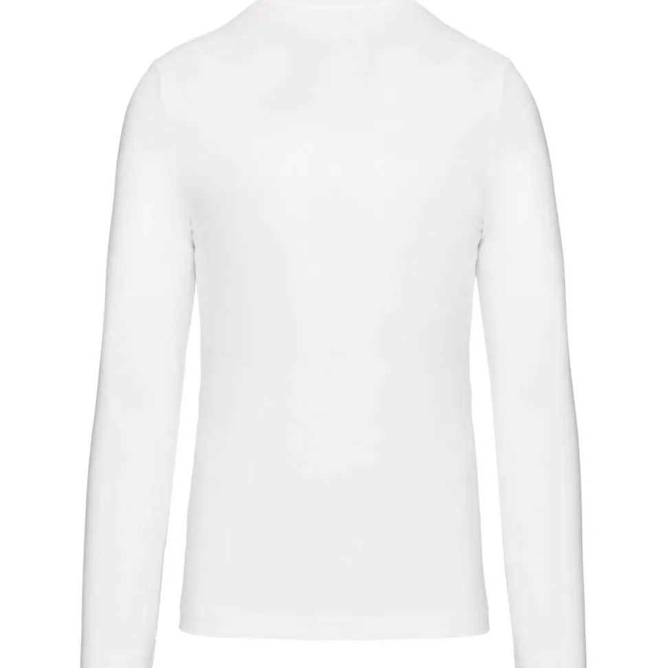 Kariban K358 - T-SHIRT COL V MANCHES LONGUES