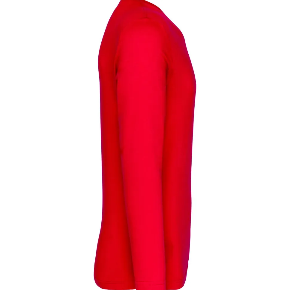 Kariban K358 - T-SHIRT COL V MANCHES LONGUES
