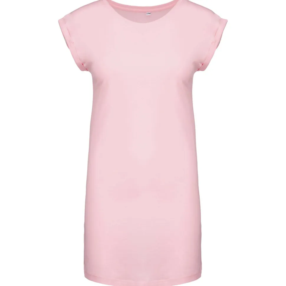 Kariban K388 - T-shirt Long Femme Confort en Coton Peigné